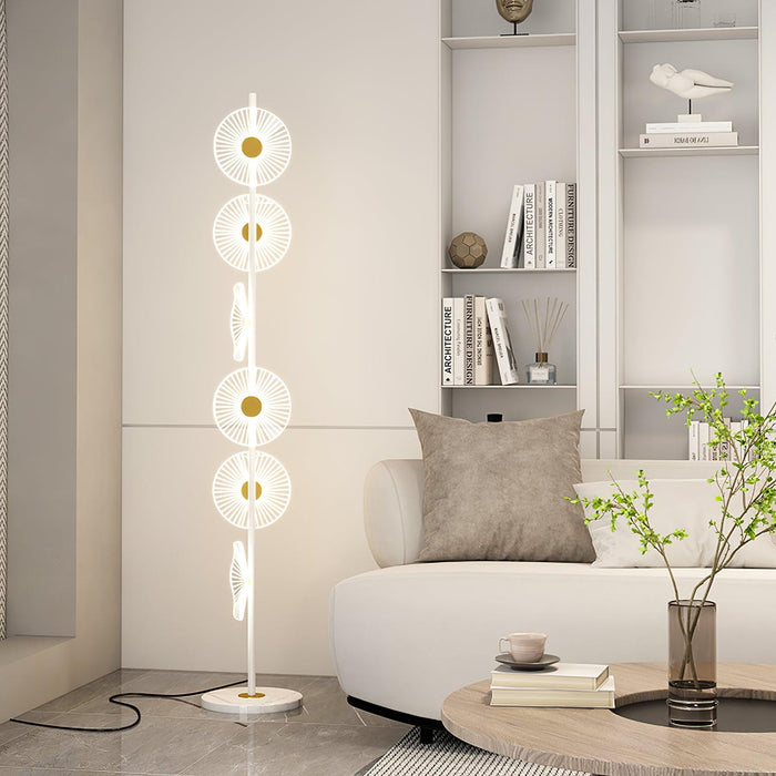 Floating Raindrop Floor Lamp.