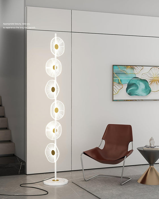 Floating Raindrop Floor Lamp.