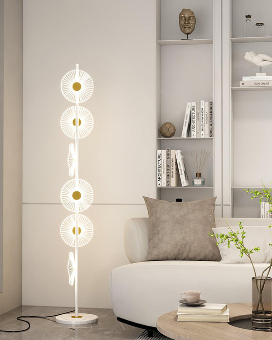 Floating Raindrop Floor Lamp.