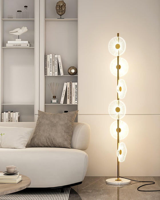 Floating Raindrop Floor Lamp.