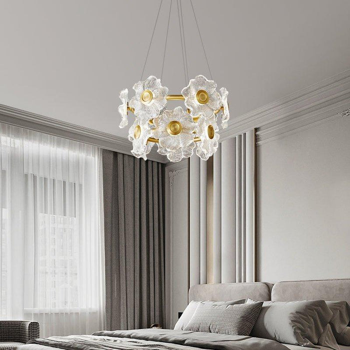 Flora Glass Chandelier - DWHOME