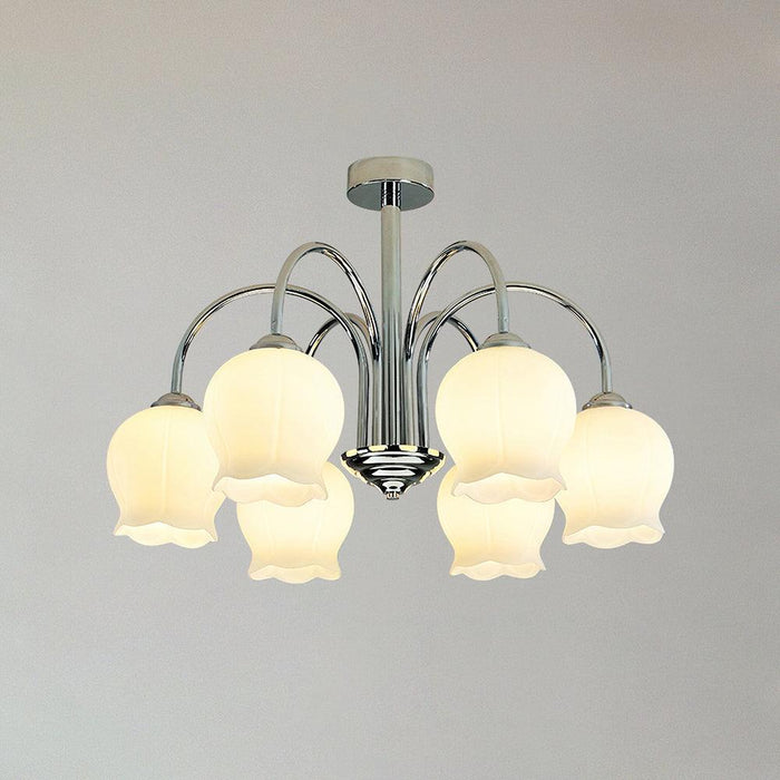 Floral Glass Chandelier-DWHOME