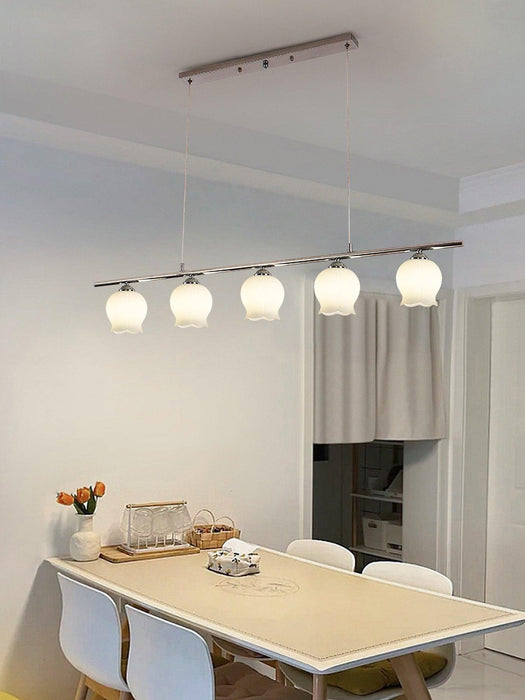 Floral Glass Modern Pendant Lamp.