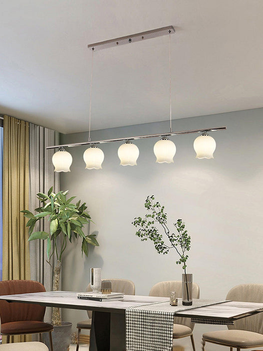 Floral Glass Modern Pendant Lamp.