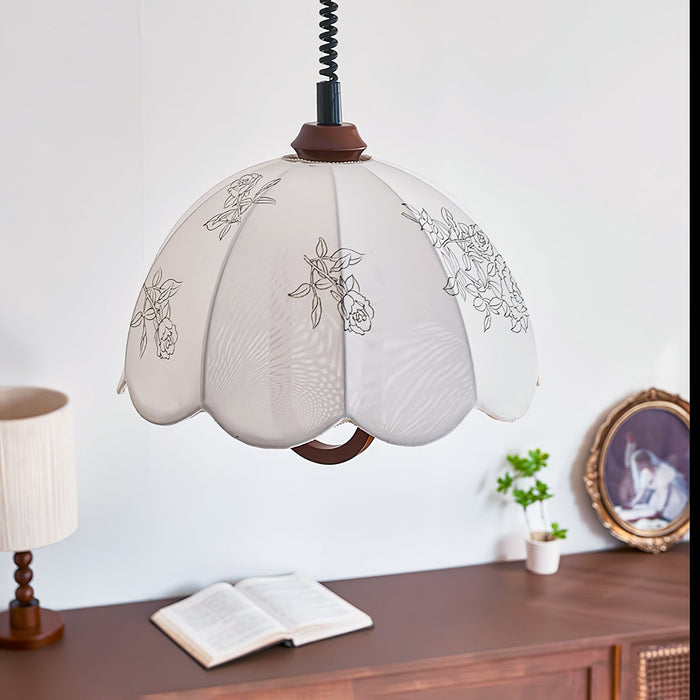 Floral Grace Pendant Lamp.