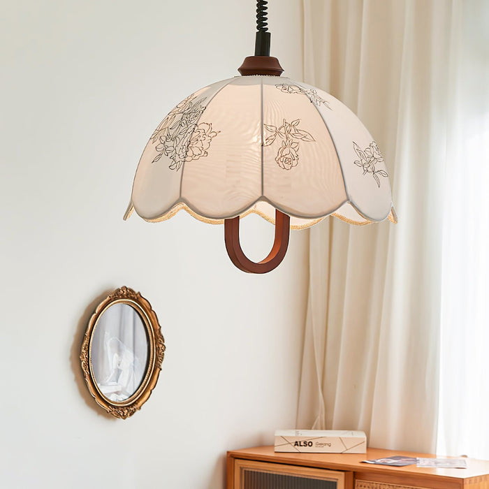 Floral Grace Pendant Lamp.