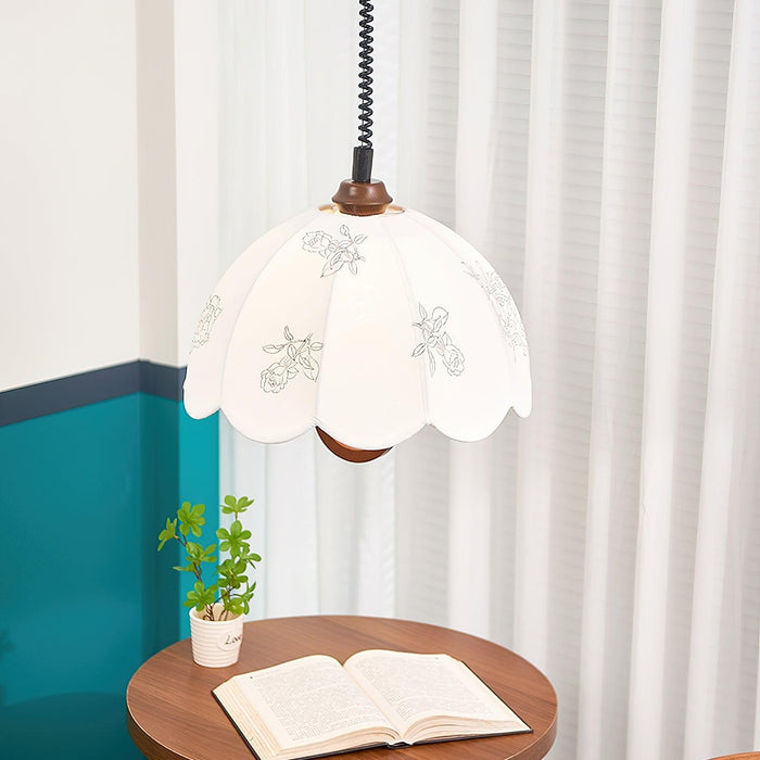 Floral Grace Pendant Lamp-DWHOME