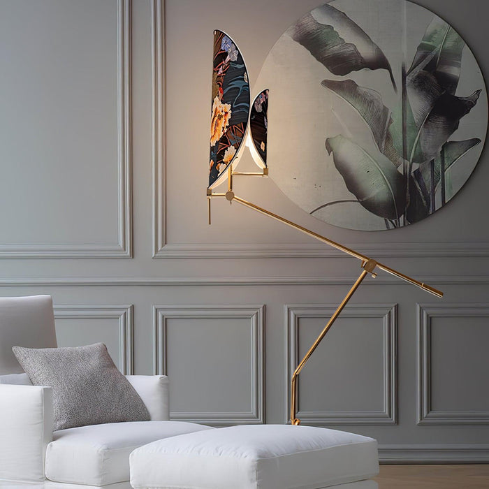 Floral Nocturne Floor Lamp.