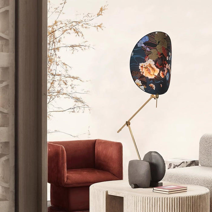 Floral Nocturne Floor Lamp-DWHOME