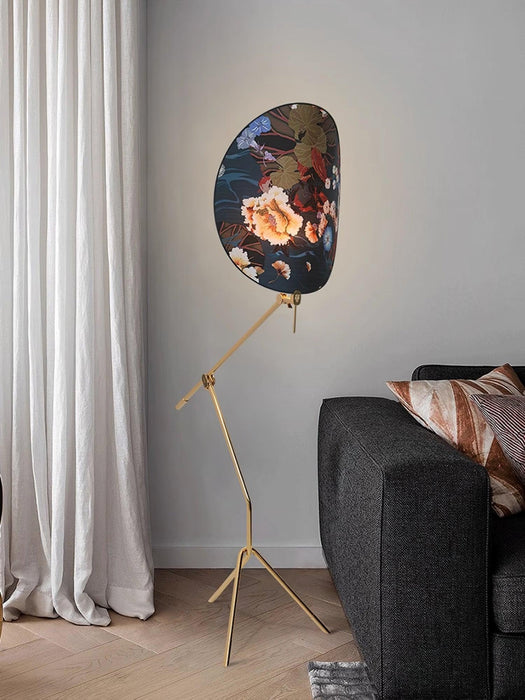 Floral Nocturne Floor Lamp.