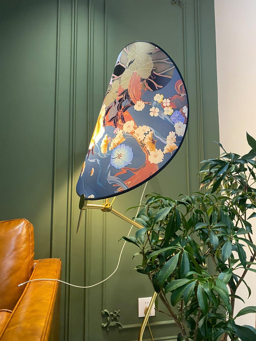 Floral Nocturne Floor Lamp.