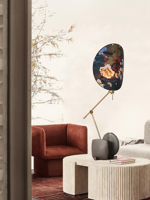 Floral Nocturne Floor Lamp-DWHOME