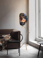 Floral Nocturne Floor Lamp-DWHOME