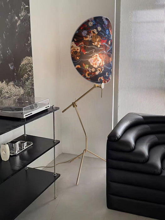Floral Nocturne Floor Lamp-DWHOME