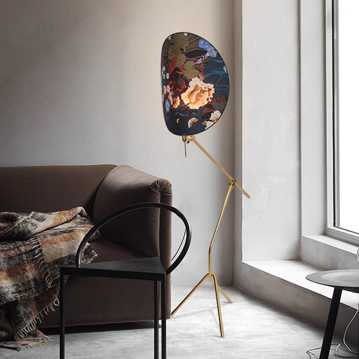 Floral Nocturne Floor Lamp.