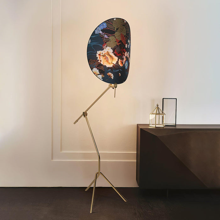 Floral Nocturne Floor Lamp.