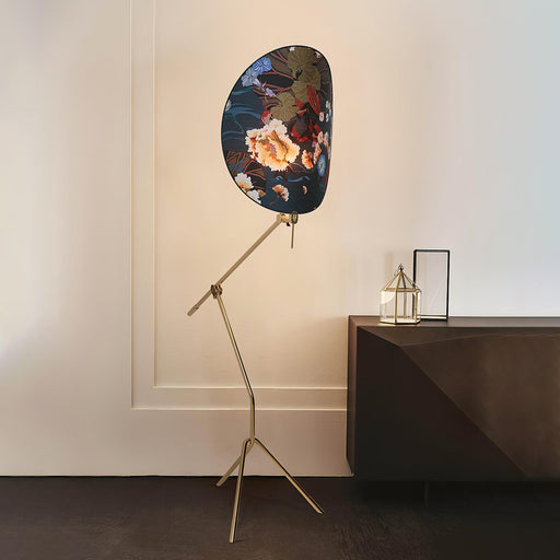 Floral Nocturne Floor Lamp-DWHOME
