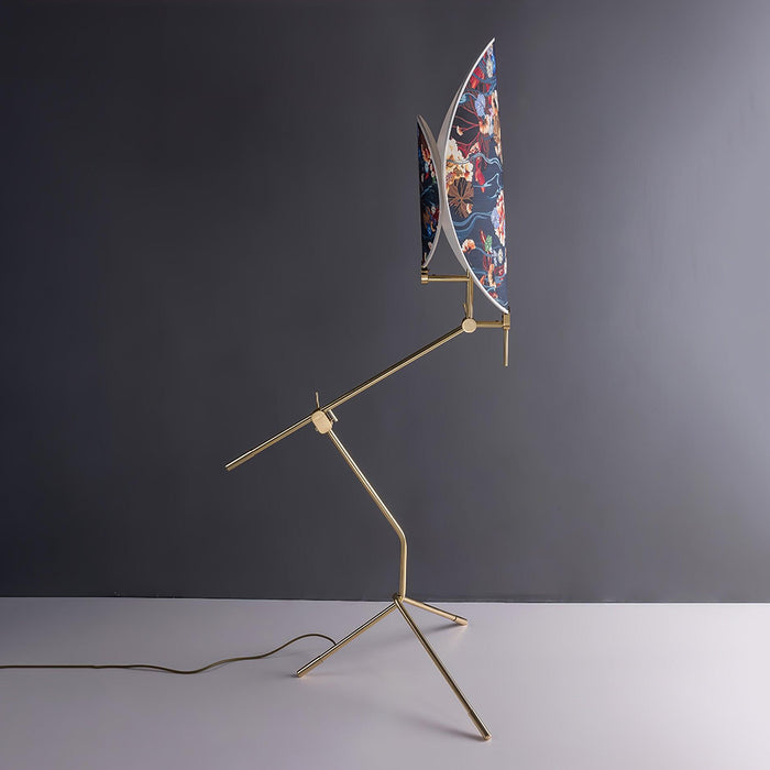 Floral Nocturne Floor Lamp.