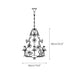 Florentine Rose Chandelier-DWHOME