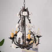 Florentine Rose Garden Chandelier-DWHOME