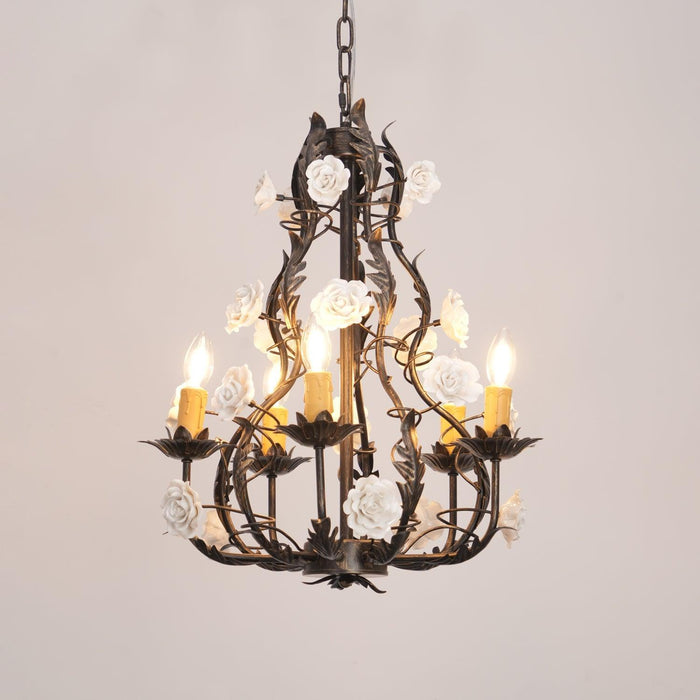 Florentine Rose Garden Chandelier - DWHOME