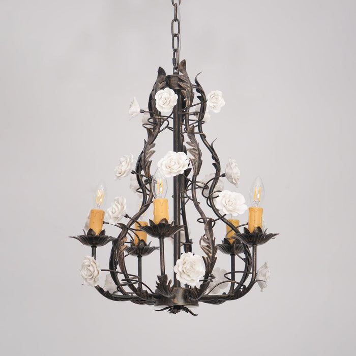 Florentine Rose Garden Chandelier - DWHOME