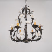 Florentine Rose Garden Chandelier-DWHOME