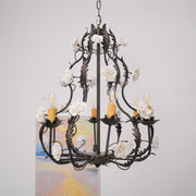 Florentine Rose Garden Chandelier-DWHOME
