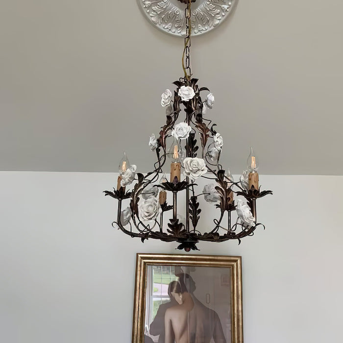 Florentine Rose Chandelier-DWHOME