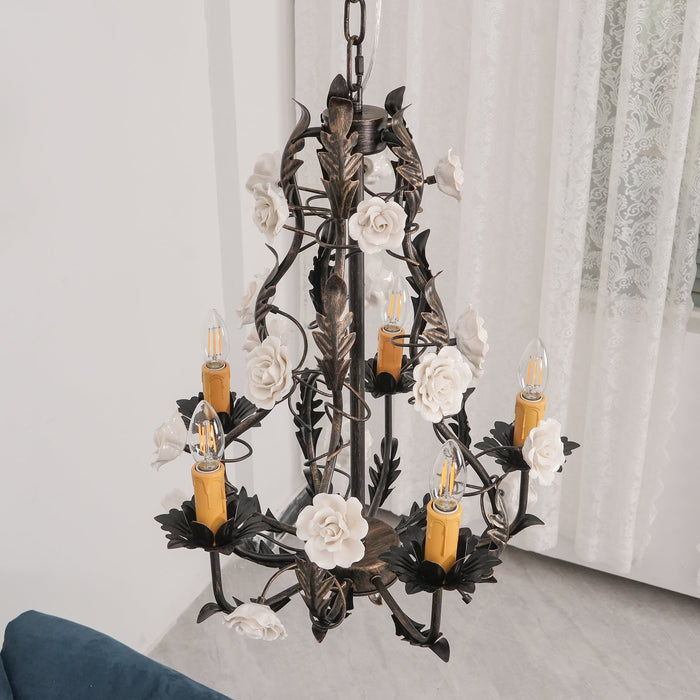 Florentine Rose Chandelier-DWHOME