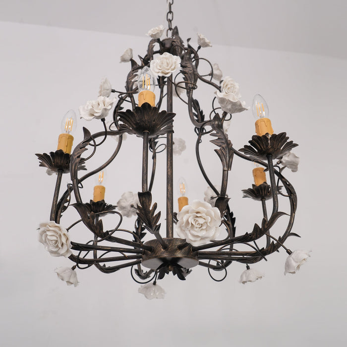 Florentine Rose Chandelier-DWHOME