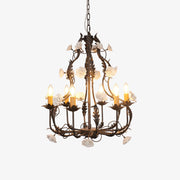 Florentine Rose Garden Chandelier-DWHOME