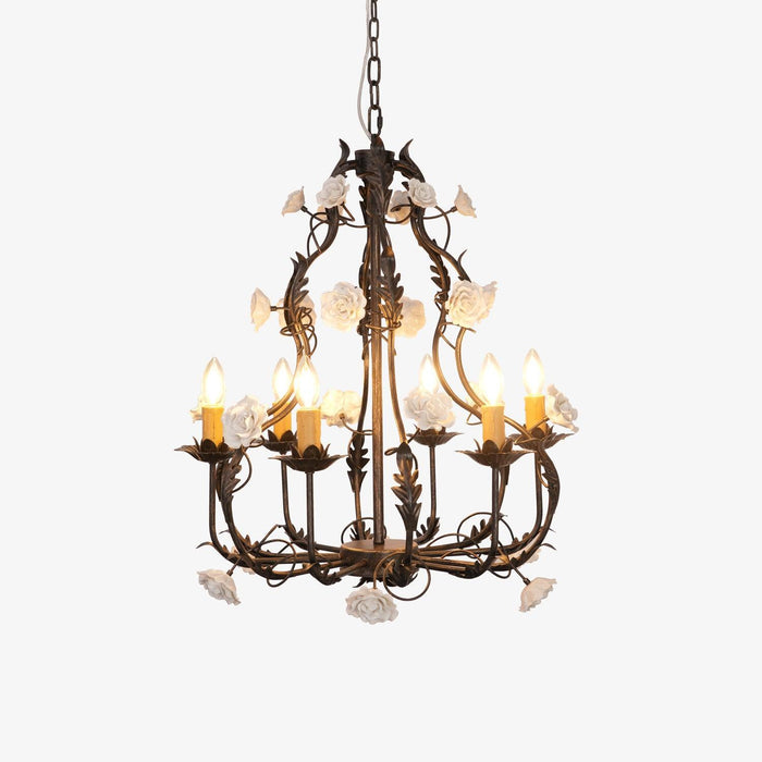 Florentine Rose Garden Chandelier - DWHOME