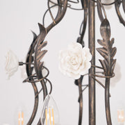 Florentine Rose Garden Chandelier-DWHOME