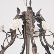 Florentine Rose Garden Chandelier-DWHOME