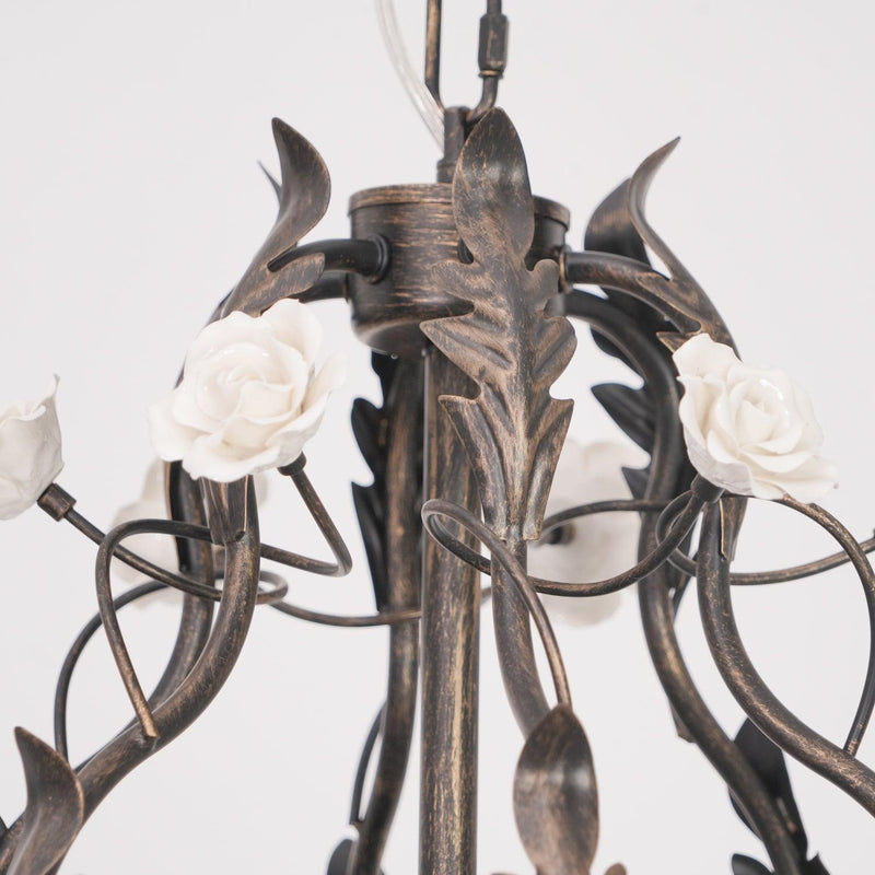 Florentine Rose Garden Chandelier-DWHOME
