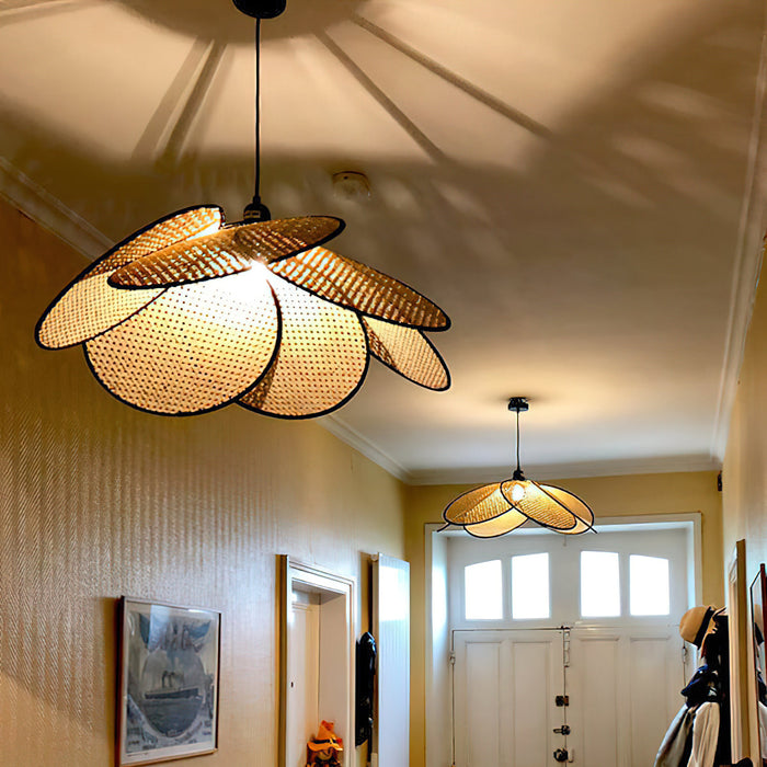 Petal Bamboo Chandelier-DWHOME
