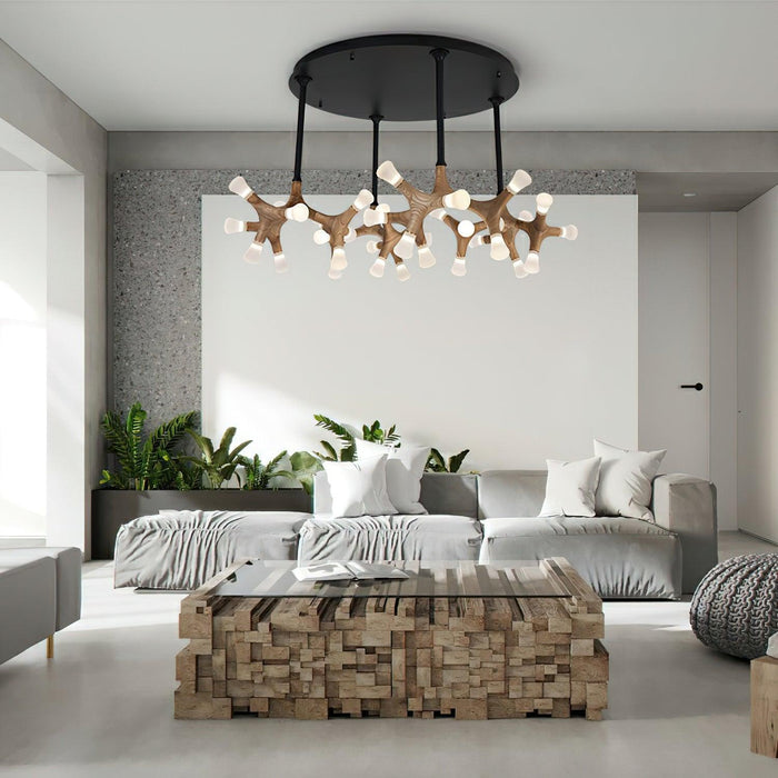 Flower Bone Chandelier-DWHOME