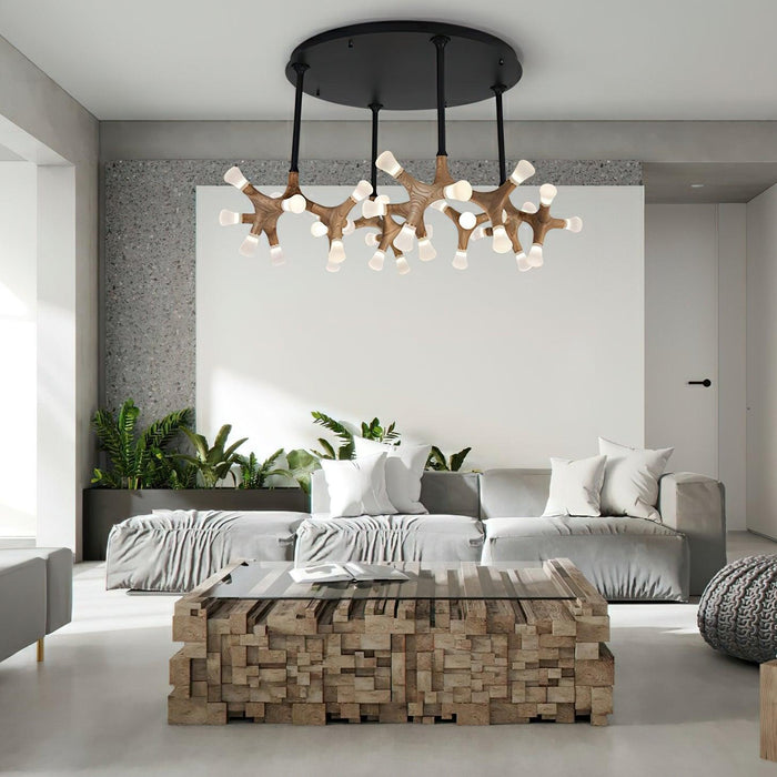 Flower Bone Chandelier-DWHOME
