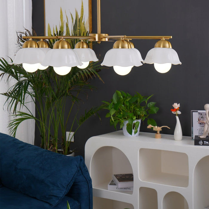 Flower Shade Chandelier-DWHOME