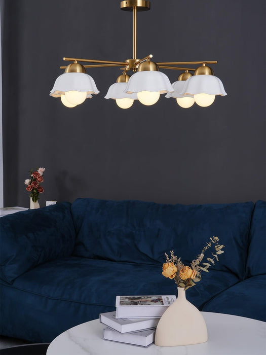 Flower Shade Chandelier-DWHOME