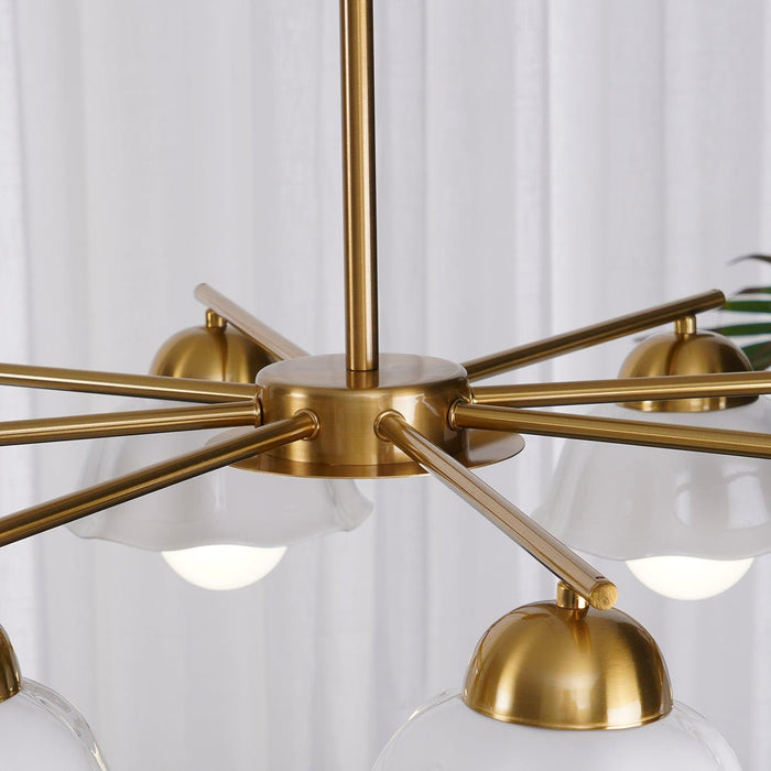 Flower Shade Chandelier-DWHOME