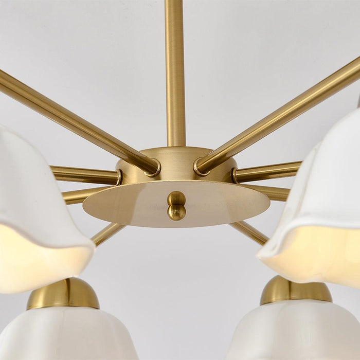 Flower Shade Chandelier-DWHOME