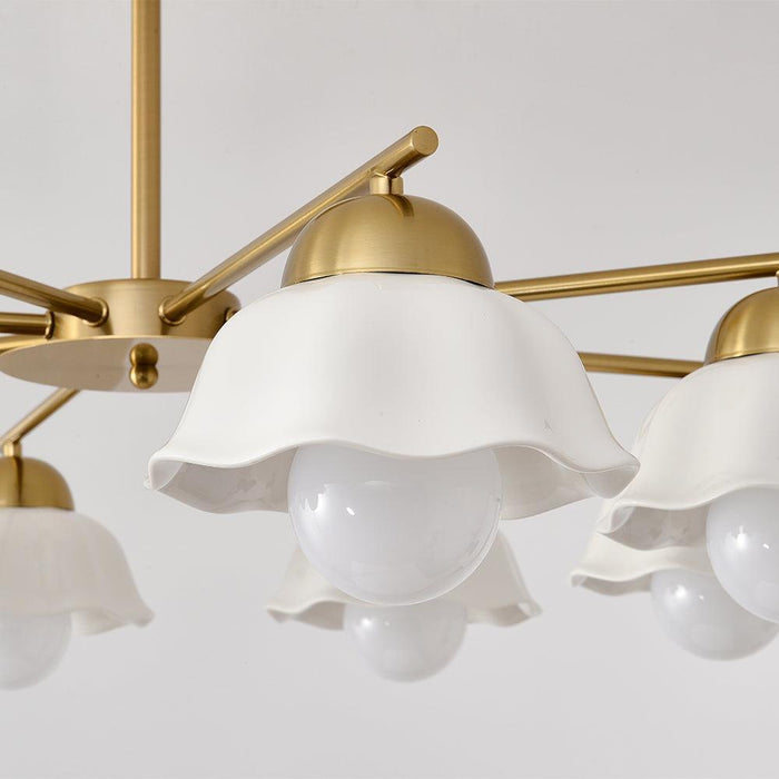 Flower Shade Chandelier-DWHOME