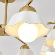 Chandelier abat-jour floral - DWHOME
