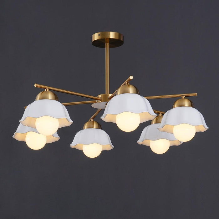 Flower Shade Chandelier-DWHOME