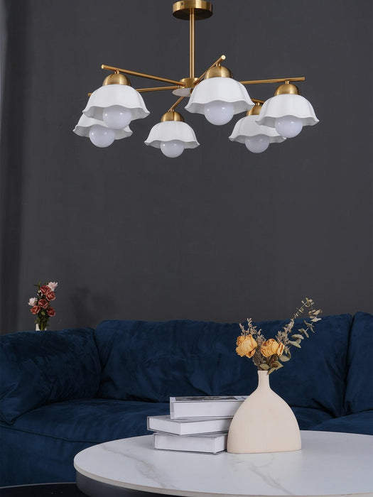 Flower Shade Chandelier-DWHOME