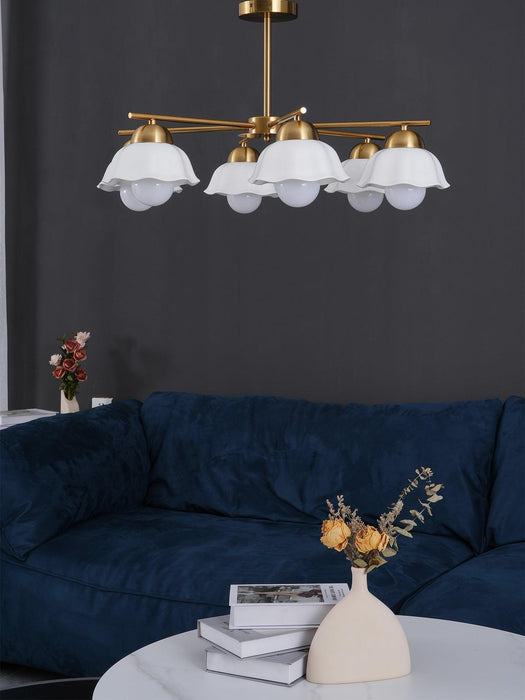 Flower Shade Chandelier-DWHOME