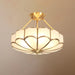 Flower Shape Glass Ceiling Light.