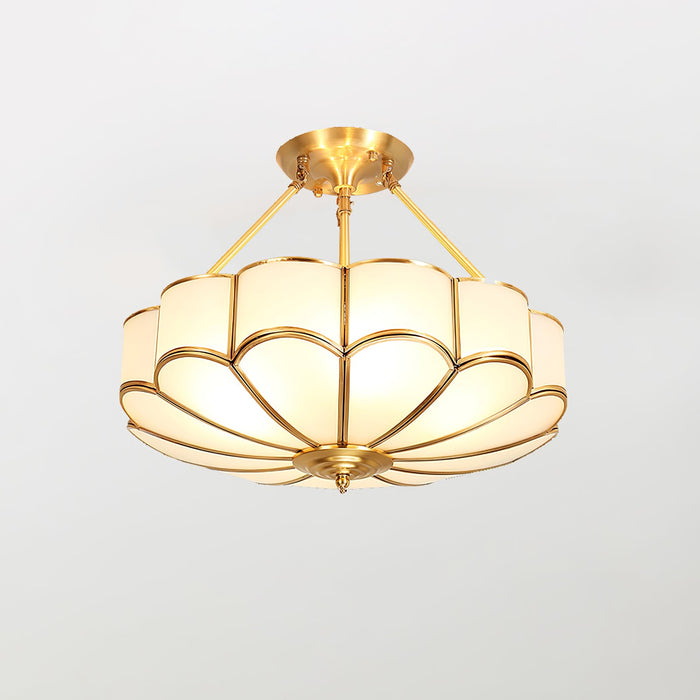 Flower Shape Glass Ceiling Light - Vakkerlight